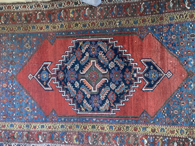 Old Zanjan.
Moth damage to one end.
https://www.ebay.com/itm/254386438886                           