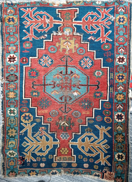 Small Avar rug, 19th century.  USD 650.- includes shipping in U.S.  -- johnbatki@gmail.com                  