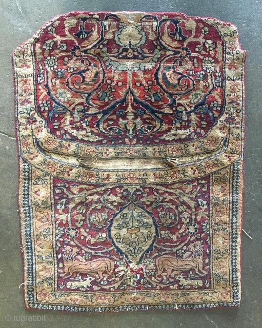 Doroksh saddle, late 19th century, 2'3"x3'1"                           