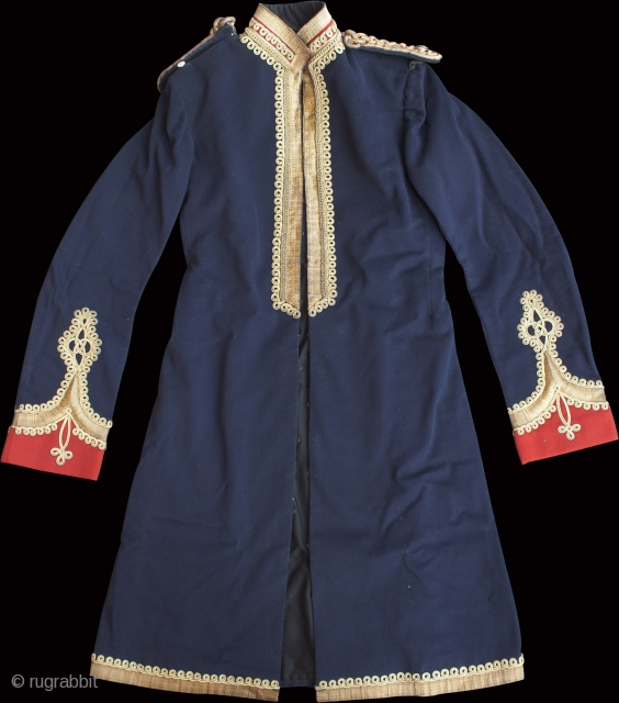 A colonial woolen tunic.
Clad in the European reds and blues are the men of valor and chivalry. These men belong to the British Indian army of the colonial times. This uniform was  ...