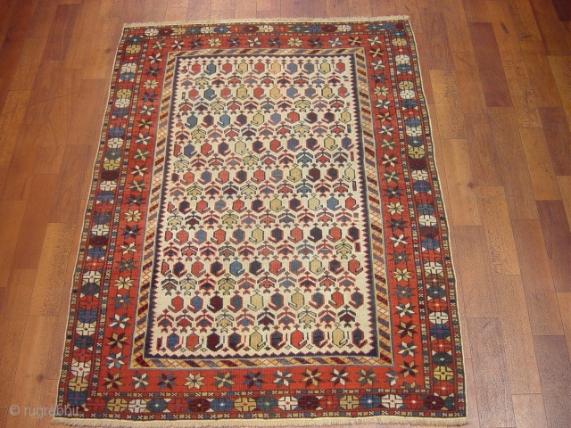 prety  shirwan carpet , ends are restored 
                        