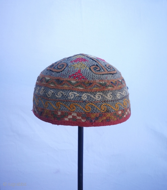 Central Asian Turkmen Hat                             