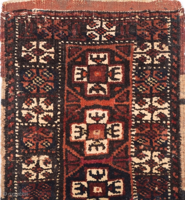 19th century Turkmen bag face
size:58x26Cm
                            