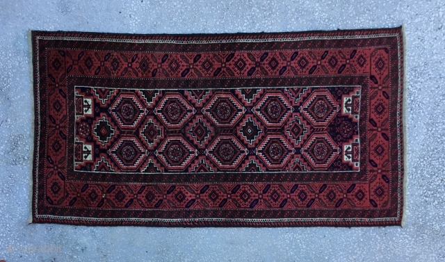 Beluch Rug 19th Century
Size/190X100cm / 6’4X3’4”                           