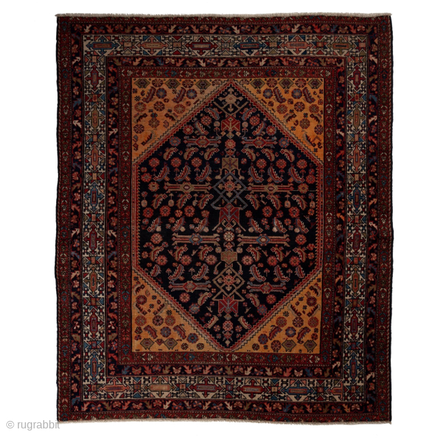 Antique Avshar Rug, Circa 1900, 5 x 6 Ft.
                        