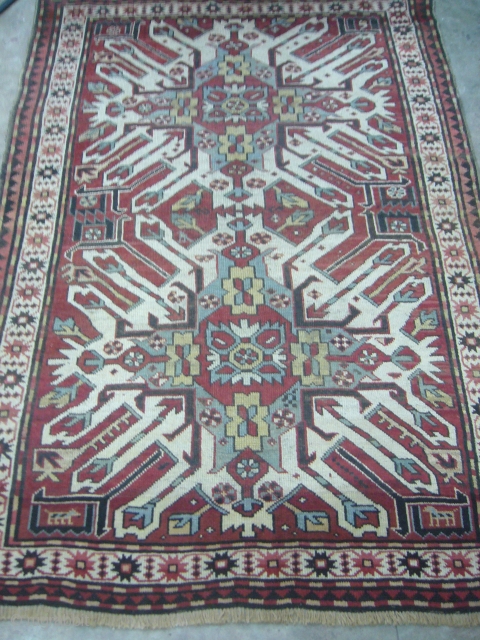 Chelaberd (Eagle Kazak) Rug, Karabagh region in Southern Caucasus, SIZE(7*5),E.mail for more info and pics.                  