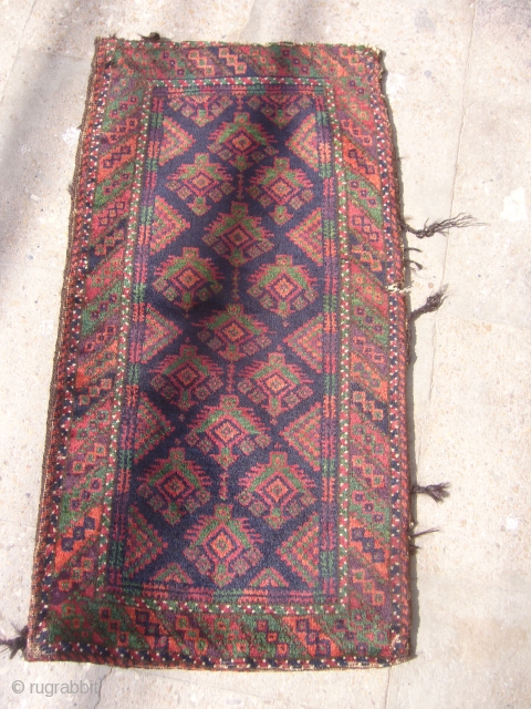 Very fine baluch balisht,with original backing,very nice condition,good dyes.Ready for the display.                     