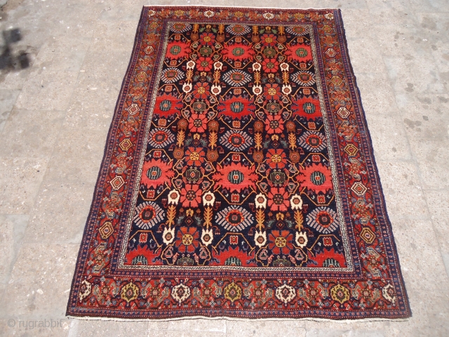 Colorfull juicey Senneh Rug with excellent condition and colors,very fine weave..Size 6'6"*4'6".E.mail for more info and pics.                