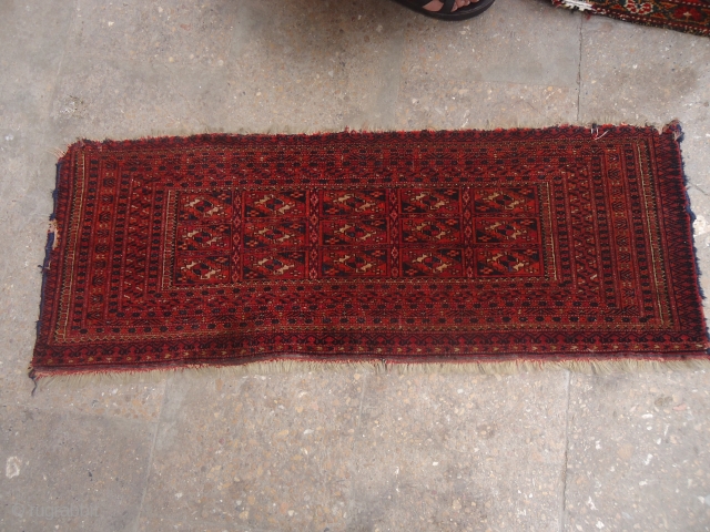 Turkmon Jalor with fine weave all original without any repair or work done.E.mail for more info and pics.               