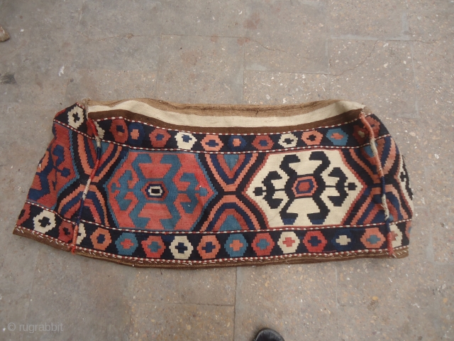 Caucasian Mafrash with great colors and design,all original,good age.Size 3'3"*1'6".E.mail for more info and pics.                  