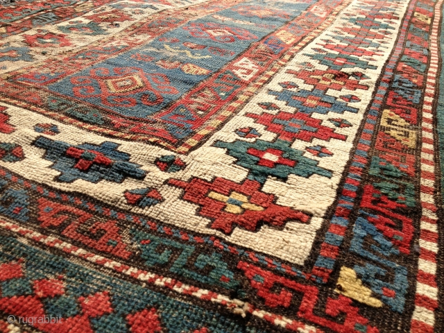 Antique Rug. It's a great candidate for restoration. Please contact me if you'll have any questions. Thank You!



               