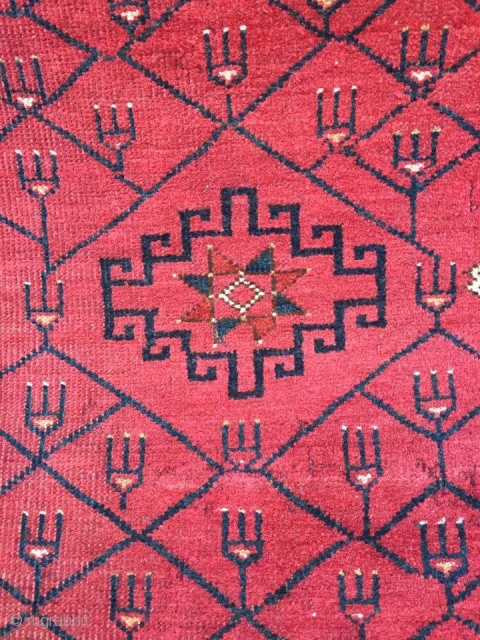 Ersari Turcmen rug (Fragment) 1900, 275 x 147 cm
                        