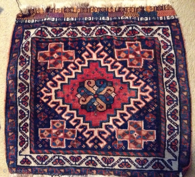 For sale is a 1920 Qashqi, 2'2" x 2' in good pile and condition.                   