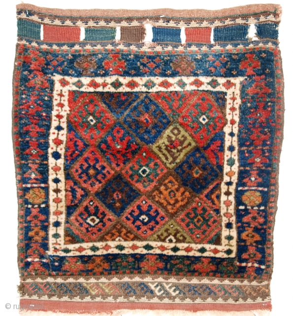 Jaf Kurd bag face, Size: 2ft 4in x 2ft 2in (71 x 65cm).                    