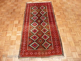 Size 3'9 X 7'3... 
KPSI 250... 
Age ANTIQUE... 
Origin IRAN... 
Design SHIRAVAN... 
Materials 100% WOOL...
Visit - www.1000sofrugs.com 
               