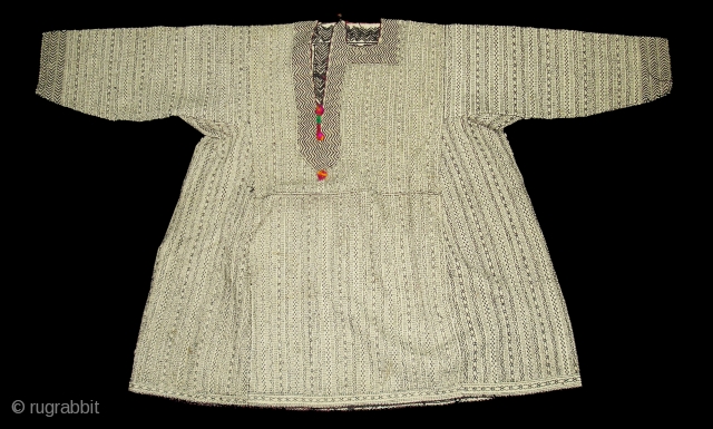 Embroidery Men's Dress from the pashai peaple in nuristan Afghanistan.This Embroidery is same technique like Bengal Kantha embroidery(DSC05716 New)              