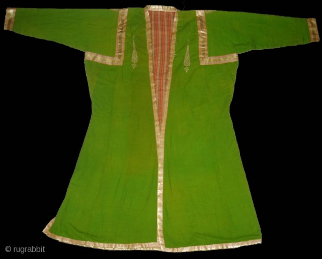 Choga,Man's overcoat From Kashmir India.                            