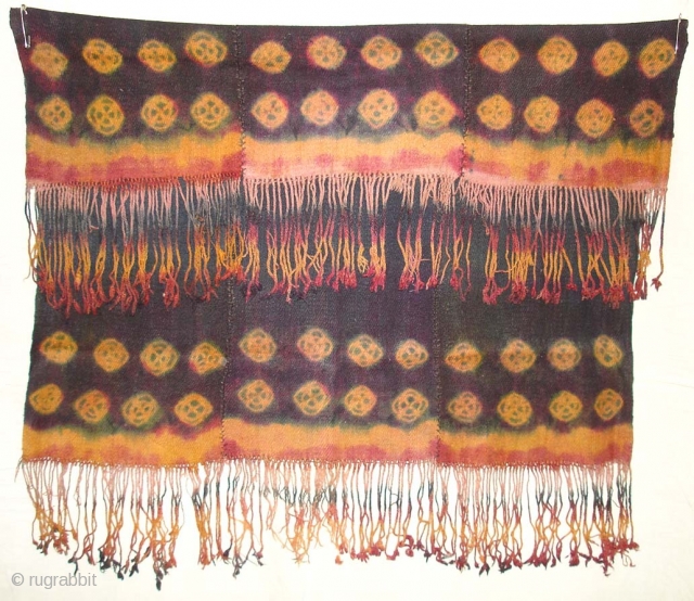 Zanskar Bokh Shawl From Tribal Area of Zanskar Ladakh India.Its Pure Indigo Blue colour has been used and made by yaks Wool. And its Tie and Dye work.very Rare Shawl.Its size is  ...