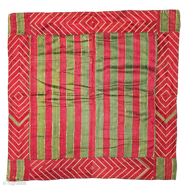 Ceremonial Ikat Mashru Weaving, Book Wrap Covers Collection,

Mashru Weaving in the Different Way of style. silk wraps, cotton wefts, warp ikat, satin weave Mashru from Mandvi Kutch, Gujarat. India. India.

C.1850 - 1875

Approx.  ...