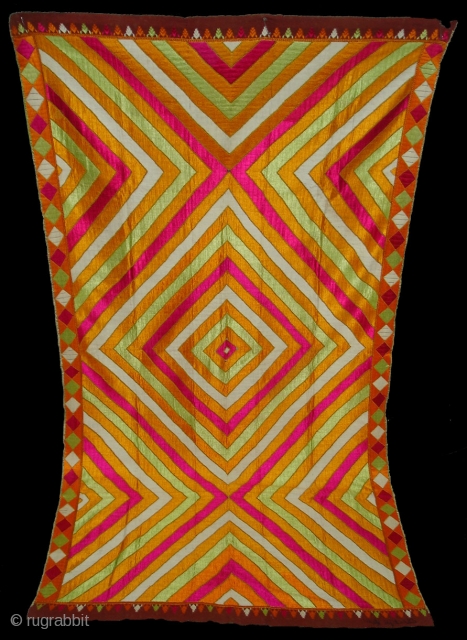 Phulkari From East(India) Punjab.India.Very Rare Indian Phulkari.(DSC02515 New)                         