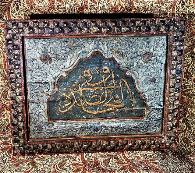 Ottoman wood painted panels , 19th c Sold each                        