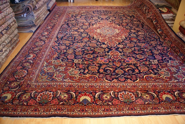 Persian kurk kashan 1910 circa's size 440*330=14,52cm                          