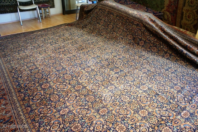 persian tebriz 1900 circa's 550*340=18,70cm                            