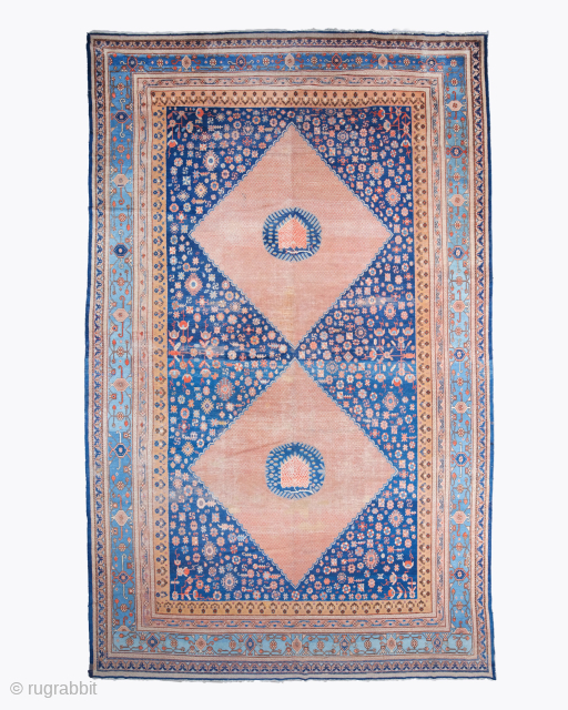 Late of 19th Century Antique Khotan Carpet
Size : 335 x 600 cm
Please send me directly mail.
galleryaydinrugs@gmail.com                 