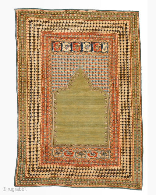 Middle of the 19th Century Anatolian Ghiordes Rug

Size : 128 × 178 cm
please send me directly mail.
galleryaydinrugs@gmail.com                