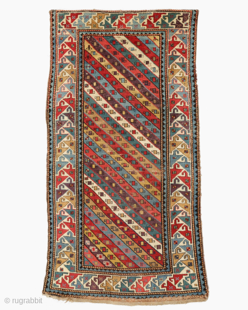 Middle of the 19th Century Caucasian Gendje Rug
Size : 107 x 196 cm
please send me directly mail.
galleryaydinrugs@gmail.com                