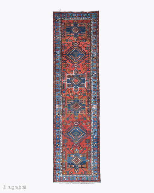 Late 19th Century Antique Heriz Runner
Size : 90 x 340 cm
please send me directly mail. 
galleryaydinrugs@gmail.com                 