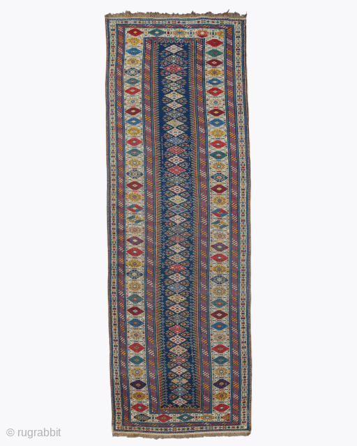 Middle of the 19th Century Colorful Caucasian Shirvan Runner
Size : 105 x 335 cm
please send me directly mail.
galleryaydinrugs@gmail.com
               