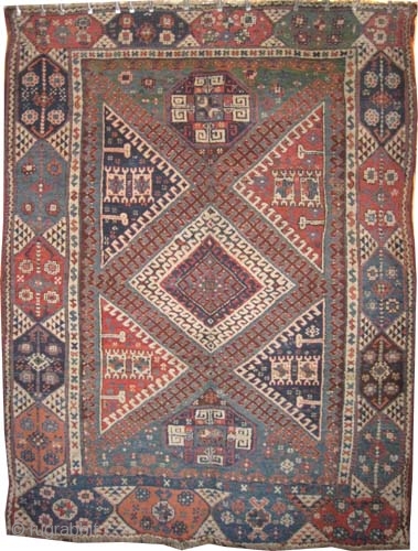 
 	

Kara-Keçil Anatolian antique, 235 x 182 (cm) 7' 8" x 6'  carpet ID: K-3619
High pile, in good condition, soft and high standard quality.        