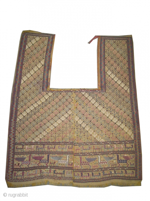 
Horse cover Vernneh Caucasian circa 1895 antique. Collector's item, Size: 186 x 158 (cm) 6' 1" x 5' 2"  carpet ID: A-217
Woven with hand spun wool and Vernneh technique, good condition,  ...