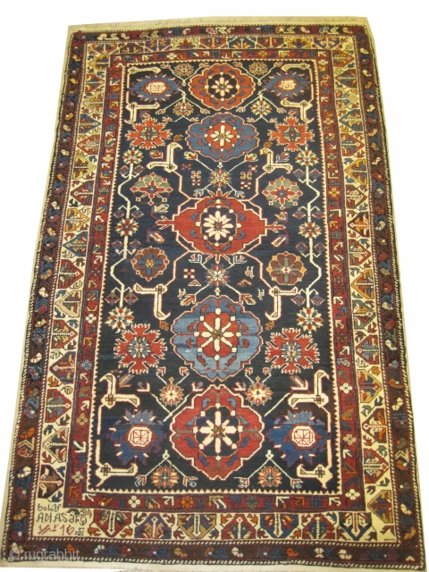 


Kouba Caucasian, dated and signed. Collector's item, 186 x 114 (cm) 6' 1" x 3' 9"  carpet ID: V-7
Thick pile, in perfect condition, the black knots are oxidized, the knots are  ...