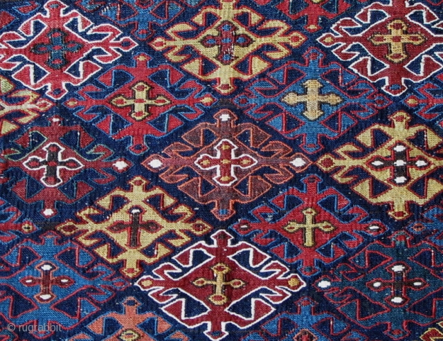 Shahsavan Sumak Bag,19th century,43x43cm.                             