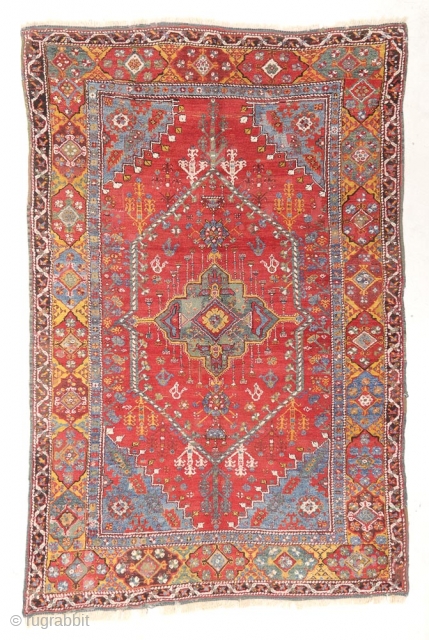 West Anatolian Dazkiri Rug, Turkey, Mid 19th C., 7'0'' x 10'5'' (213 x 318 cm). Estimate: $5000-$10,000, Starting Bid: $2500. Lot 16 at Material Culture’s RUSSELL S. FLING COLLECTION | FINE RUGS  ...