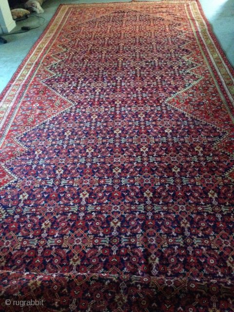 Very elegant Farahan. Perfect condicions. 1890-1910. size:m.6.75 x m. 2,22 SOLD                      