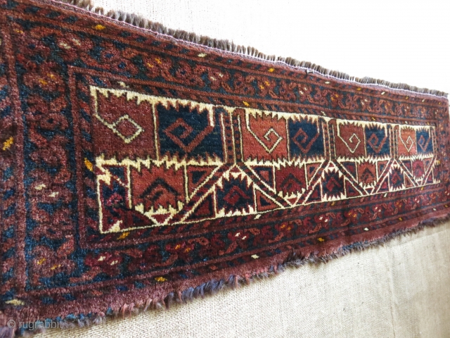 Turkmen Ersari ikat design torbah. Circa 1920. Size: 125 cm x 35 cm (49.2" x 13.7").                 