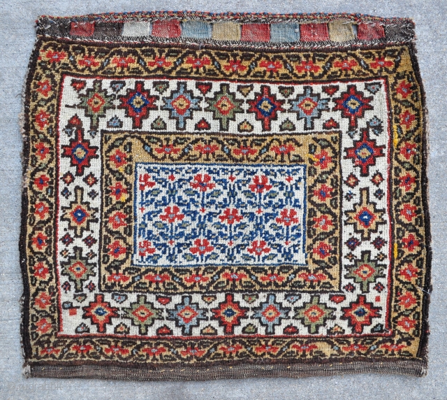 North Persian Kurdish Bagface - 27" x 24" - 69 x 61 cm.                    