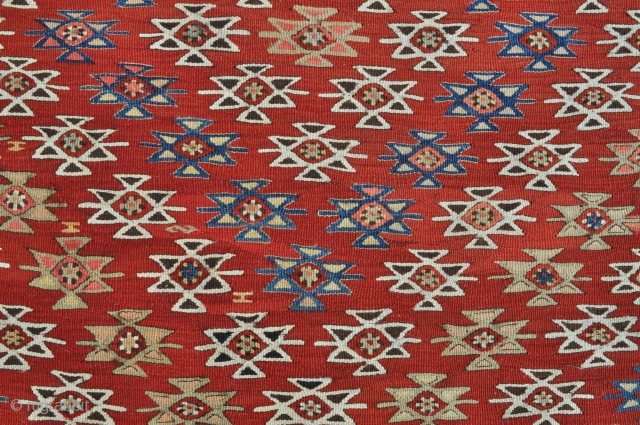 South Anatolian Yoruk Kilim - 4'1 x 6'5 ft. - 124 x 195 cm.                   