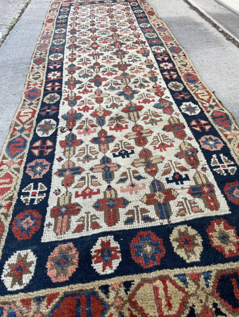 South Caucasian Shahsavan Rug fragment - email yorukrugs@gmail.com for details. Thanks                      