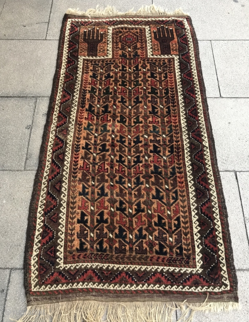 Antique Baluch. Very good condition size 155x80                          