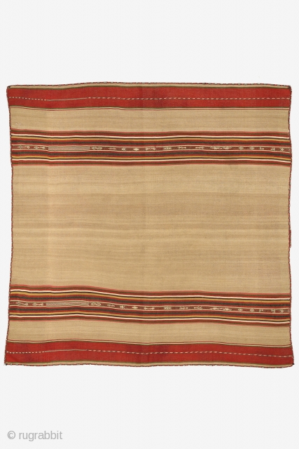Bolivia, Aymara-Indios, Textile (No.10)   86 x 86 cm , 2\'10\" x 2\'10\" ft     Ca. 1800            