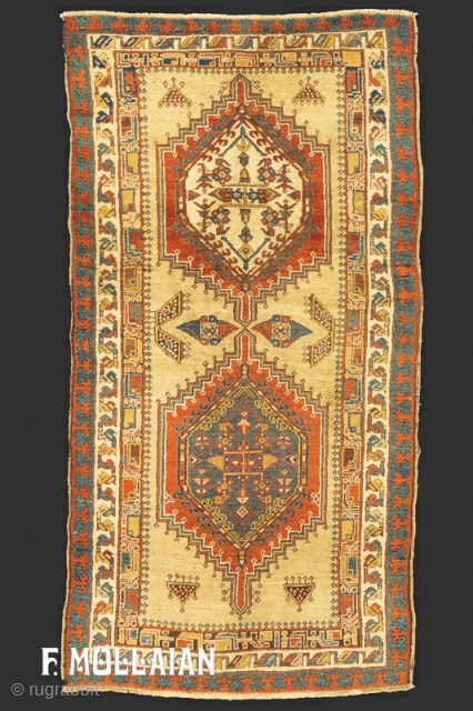 Lovely Antique Persian Sarab Rug, ca. 1900,

180 × 93 cm (5' 10" × 3' 0")                  