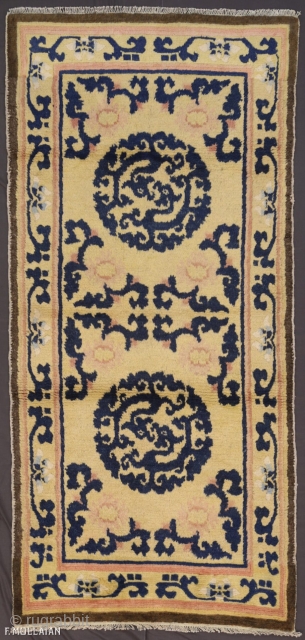 Antique Chinese Ningxia Rug, 1900-1920
168 × 82 cm (5' 6" × 2' 8")
                    