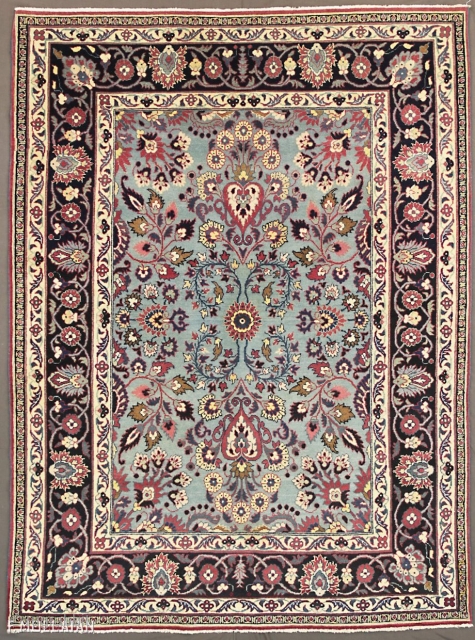 Antique Persian Tehran Rug, 1900-1920
180 × 127 cm (5' 10" × 4' 2")

                    