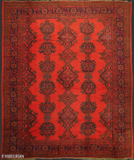 Antique Turkish Ushak (Oushak) Carpet, ca. 1920
440 × 355 cm (14' 5" × 11' 7")
                  