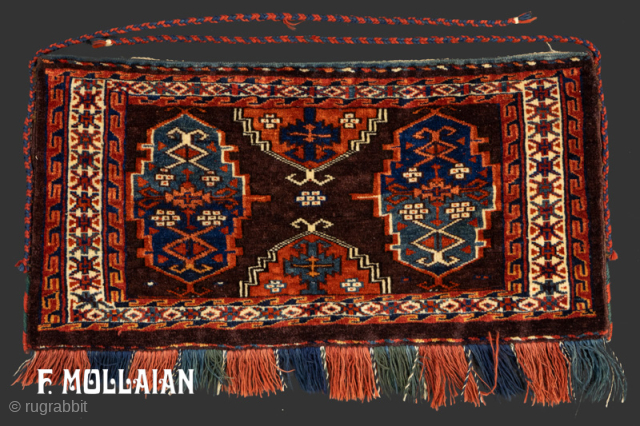 Antique Caucasian Chodor Rug | Contact: info@mollaianrugs.com |




A complete bag so called Mafrash or Torba, This authentic turkmen item is one of the most searched by scholars and carpet collectors due to  ...
