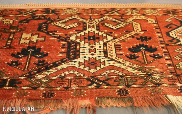 Antique Afghan Bashir Rug, ca. 1880

177 × 40 cm (5' 9" × 1' 3")
                   